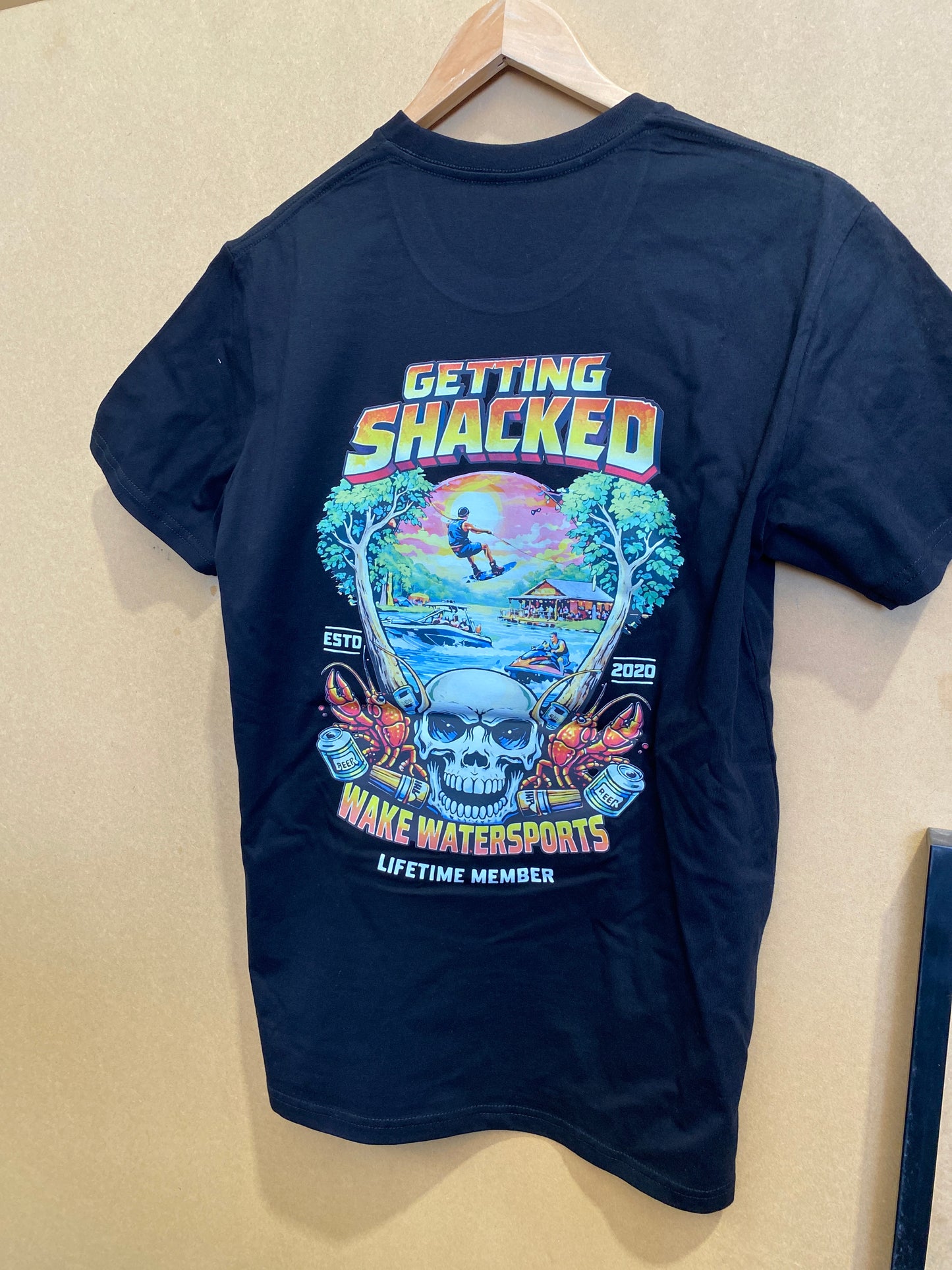 Getting Shacked Tee Black