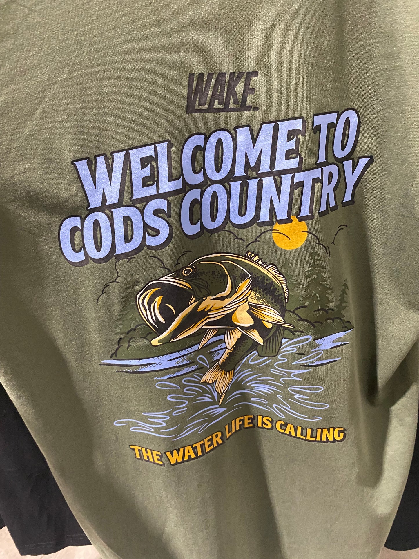 Wake Watersports Cods Country Tee Mens