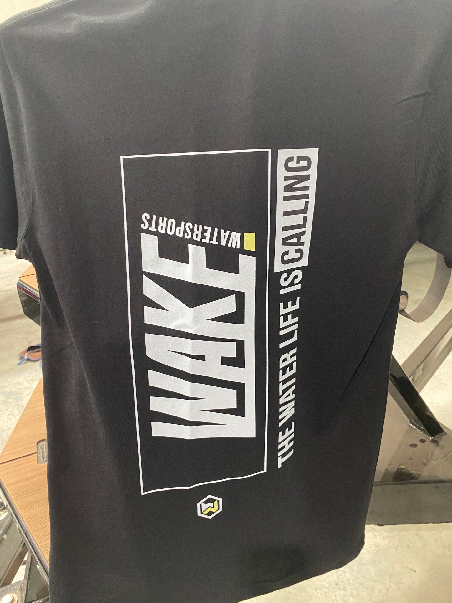 Wake Watersports Box Logo Tee - Black