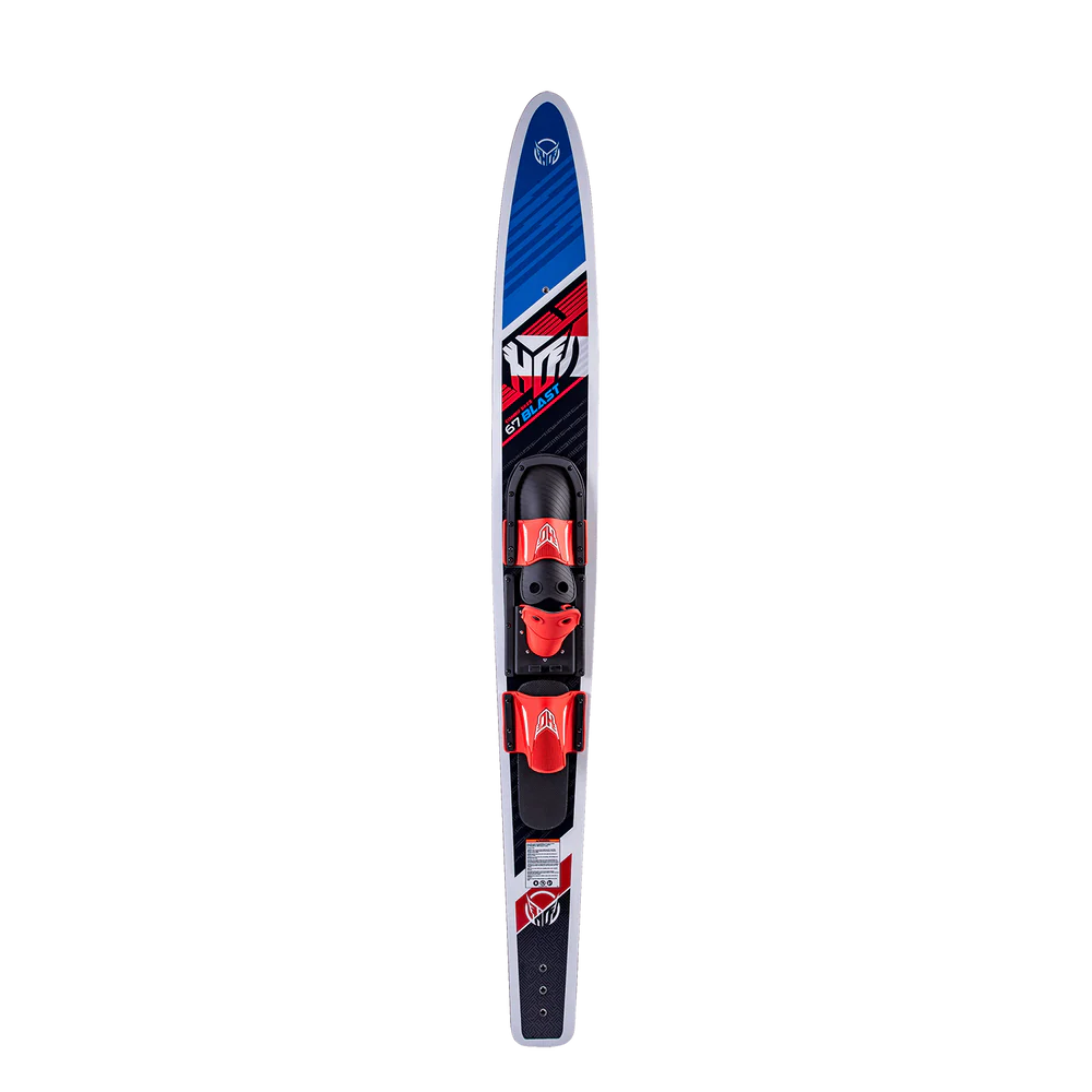 HO Blast Combo Water Ski with Horseshoe Bindings