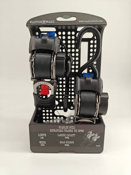 WantedWake Jetski/Dingy Trailer Tie Downs