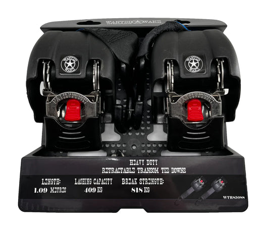 WantedWake Retractable Boat Trailer Tie-Downs
