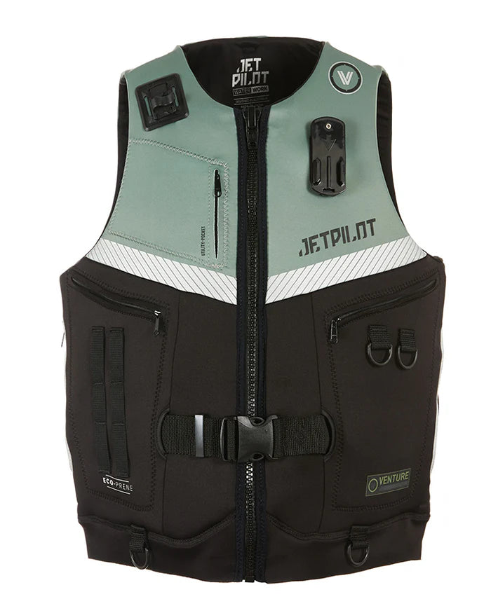 JETPILOT VENTURE MENS NEO VEST BLACK/SAGE