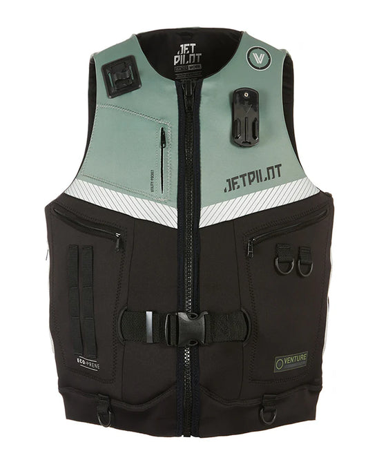 JETPILOT VENTURE MENS NEO VEST BLACK/SAGE