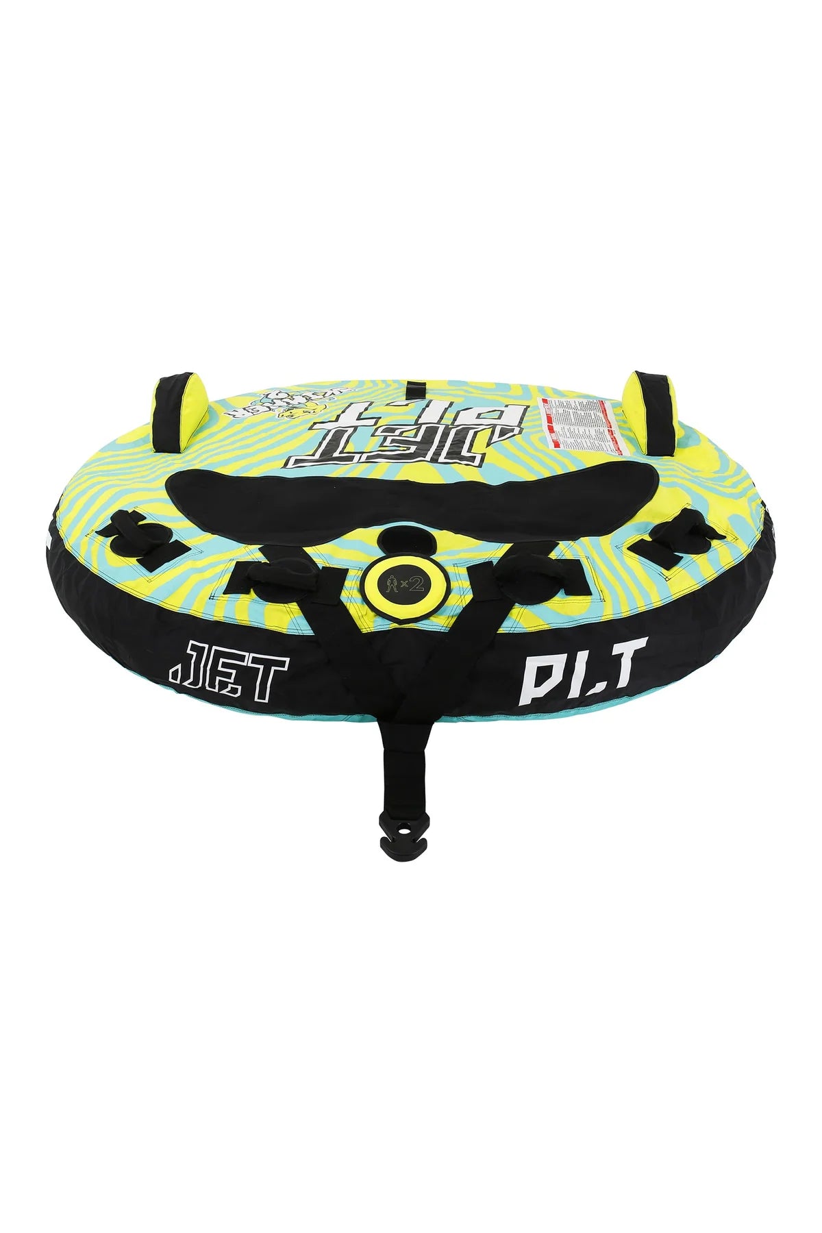 Jetpilot Skimmer 2 Person Towable Tube - Green/Teal
