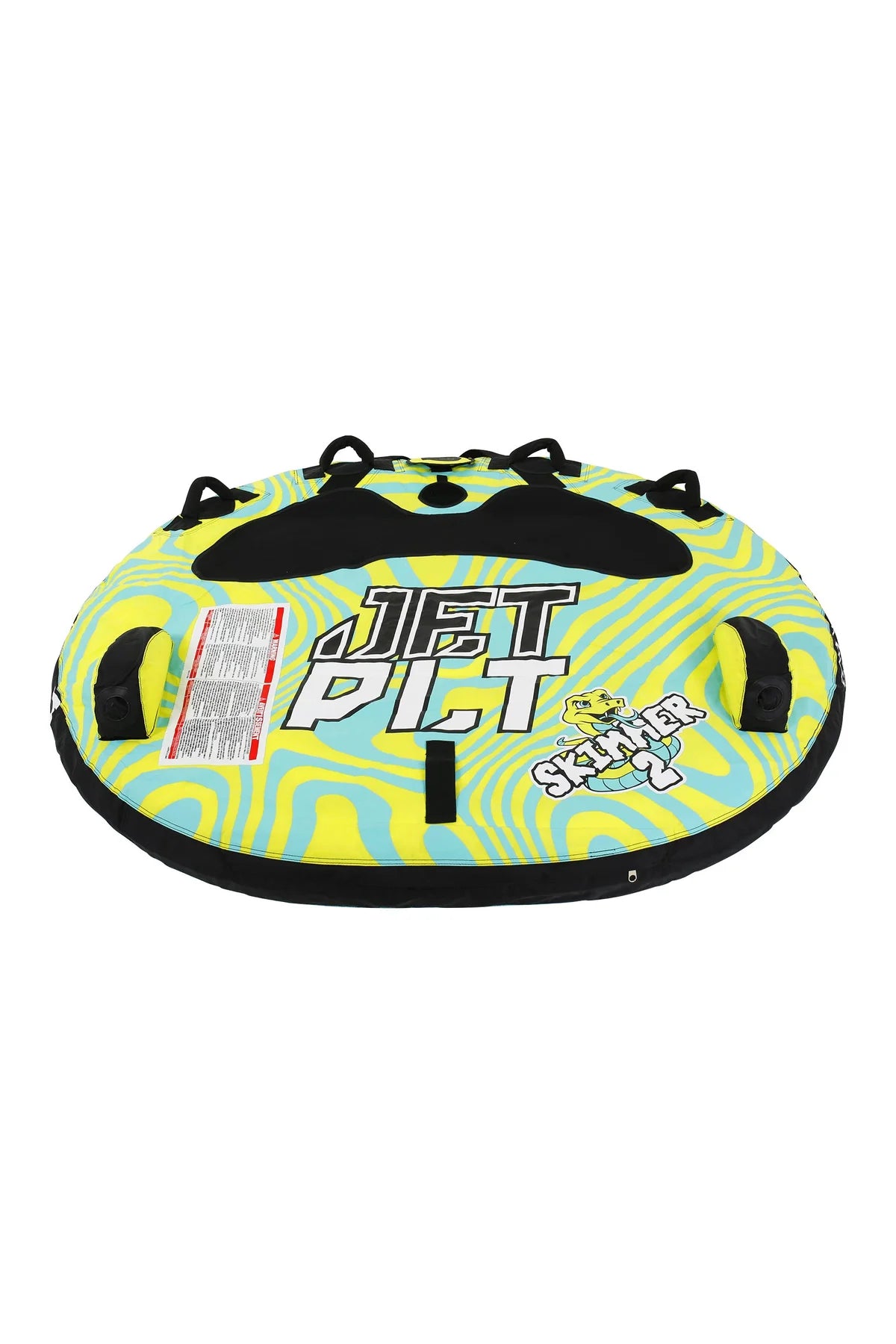Jetpilot Skimmer 2 Person Towable Tube - Green/Teal