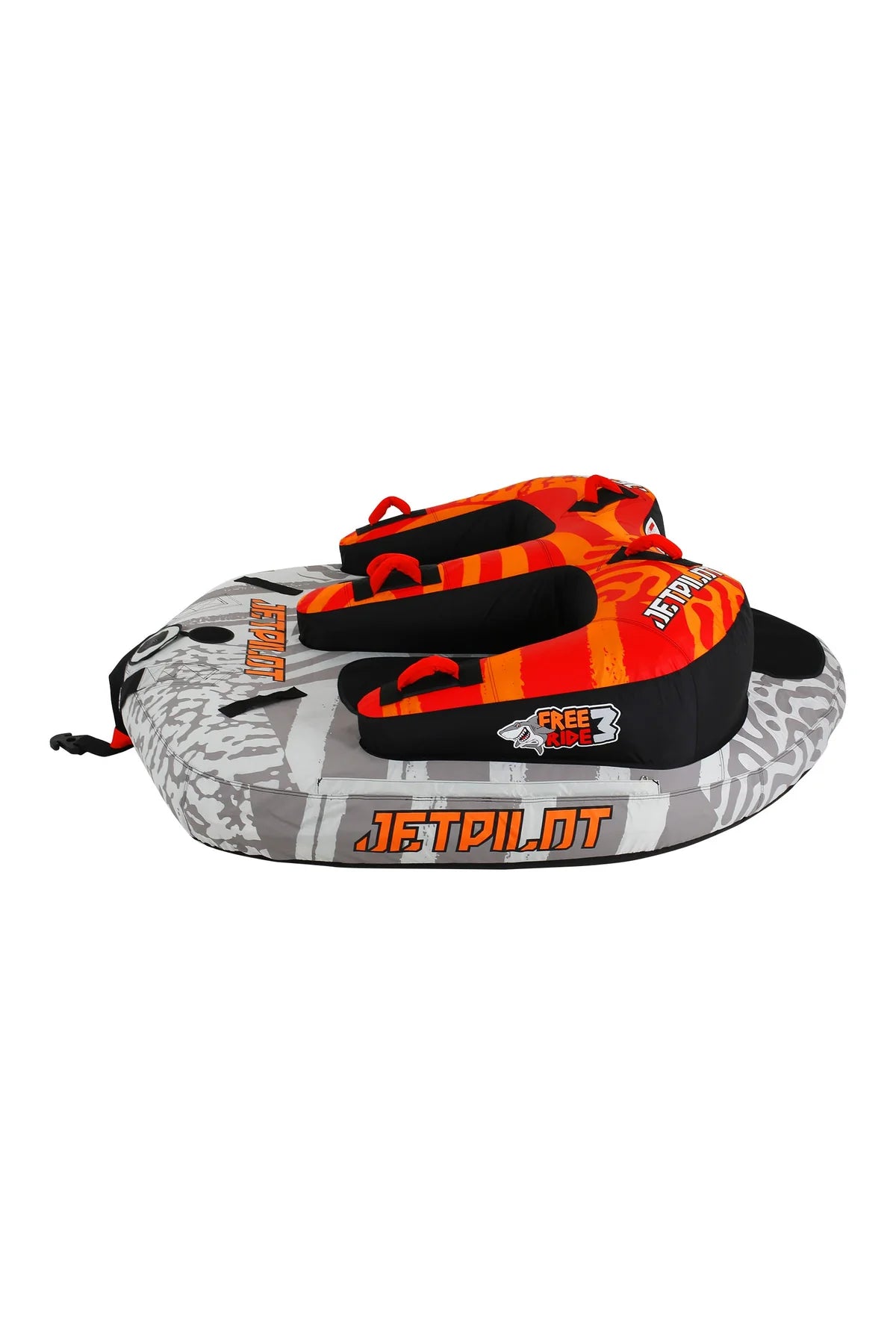 Jetpilot Freeride 3 Person Towable Tube - Grey/Orange