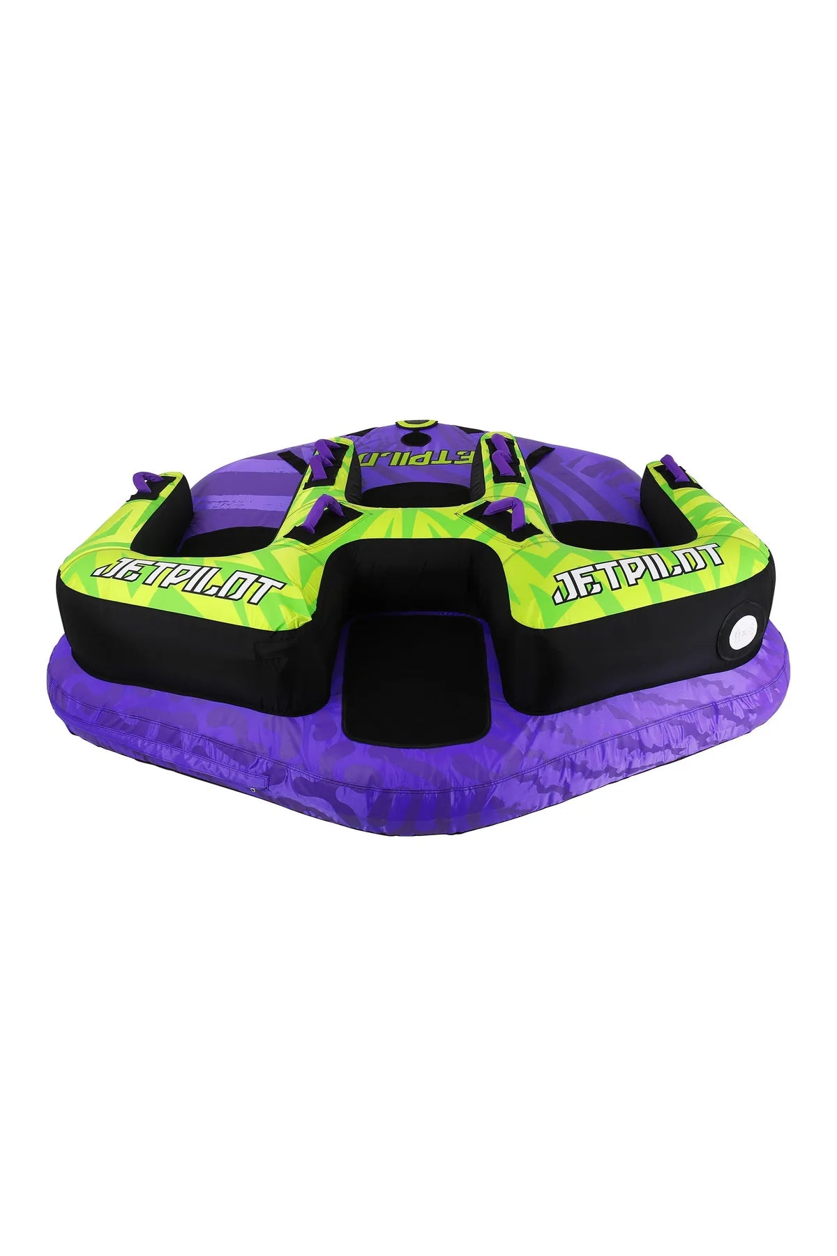 Jetpilot Freeride 4 Person Towable Tube - Purple/Green