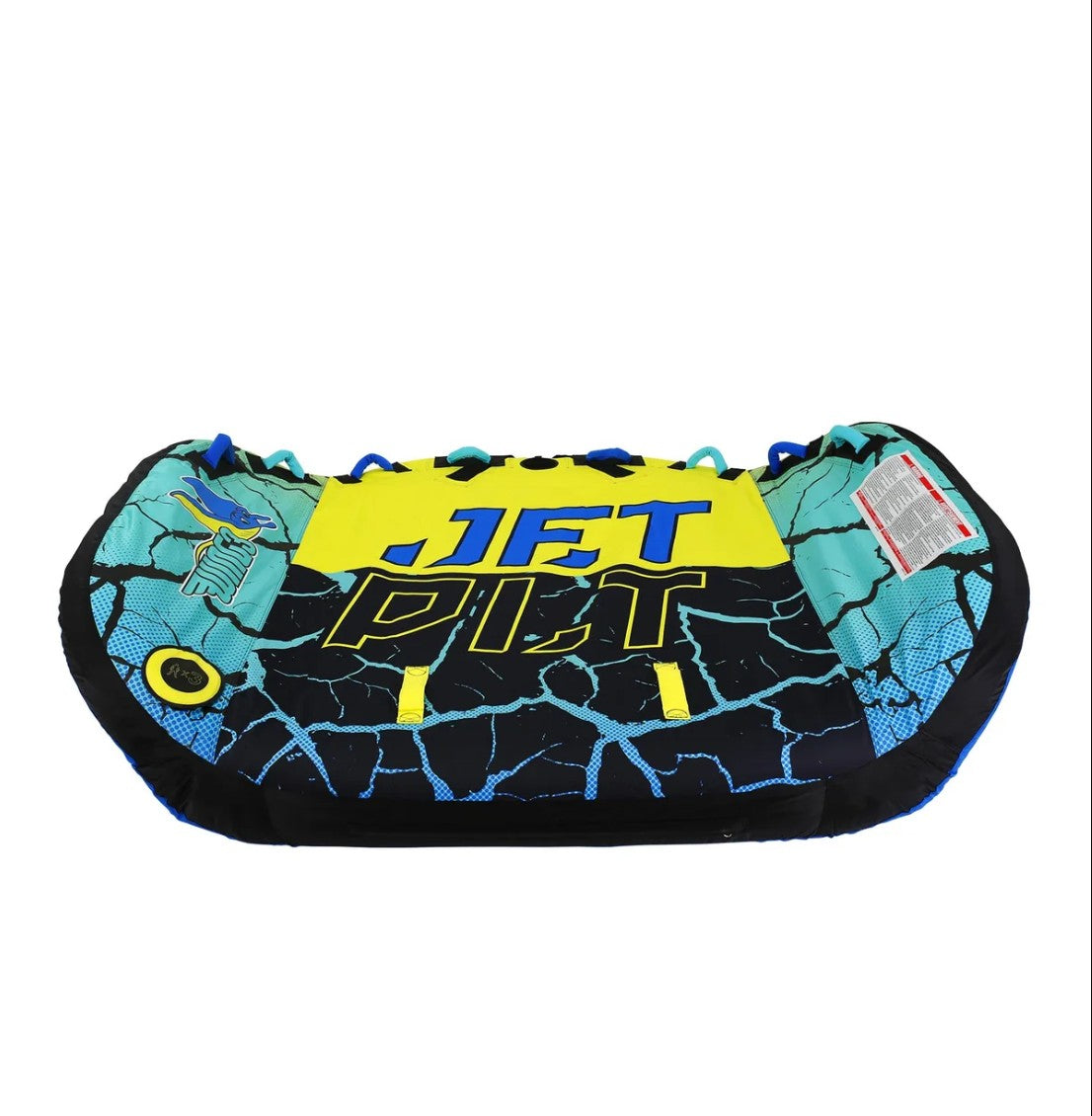 Jetpilot Wing 3 Person Towable Tube - Lime/Blue
