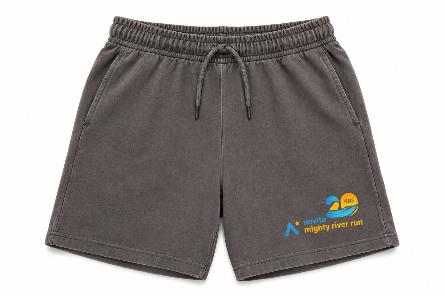 20 Years - Mighty River Run Heavy Faded Shorts