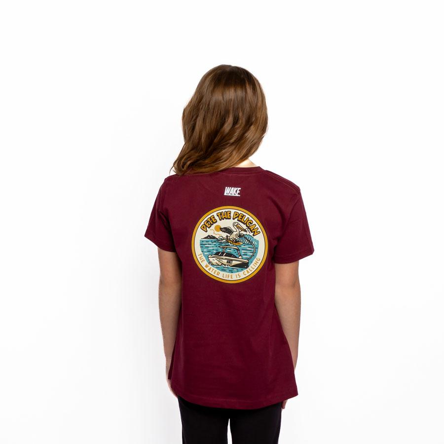 WAKE WATERSPORTS Pete the Pelican Tee Kids