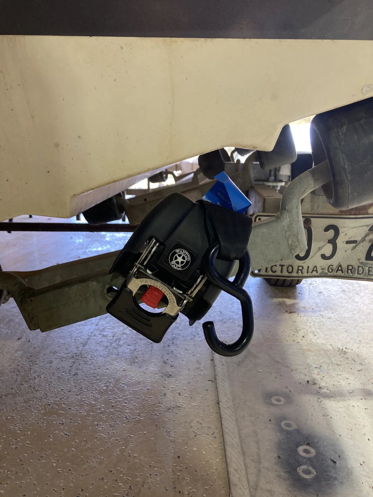 WantedWake Retractable Boat Trailer Tie-Downs