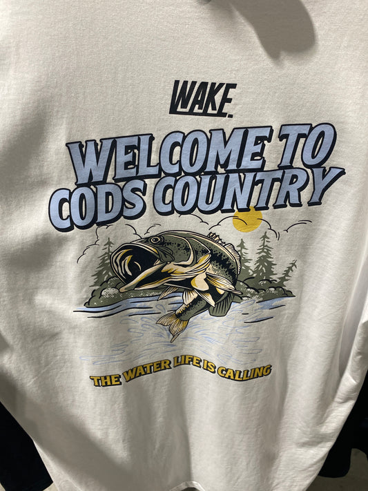 Wake Watersports Cods Country Tee Mens