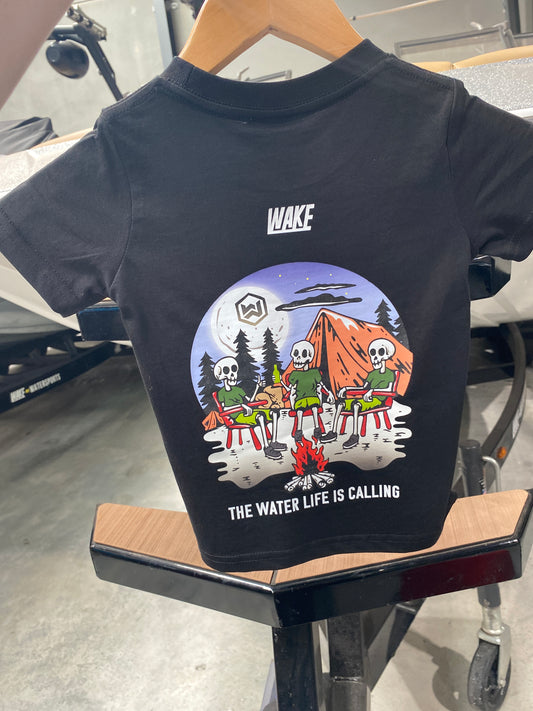 Wake Watersports Rather be Camping Tee Junior