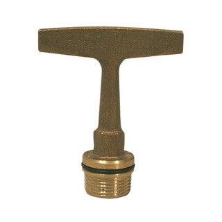 DRAIN PLUG BRASS TEE 3/4" NPT