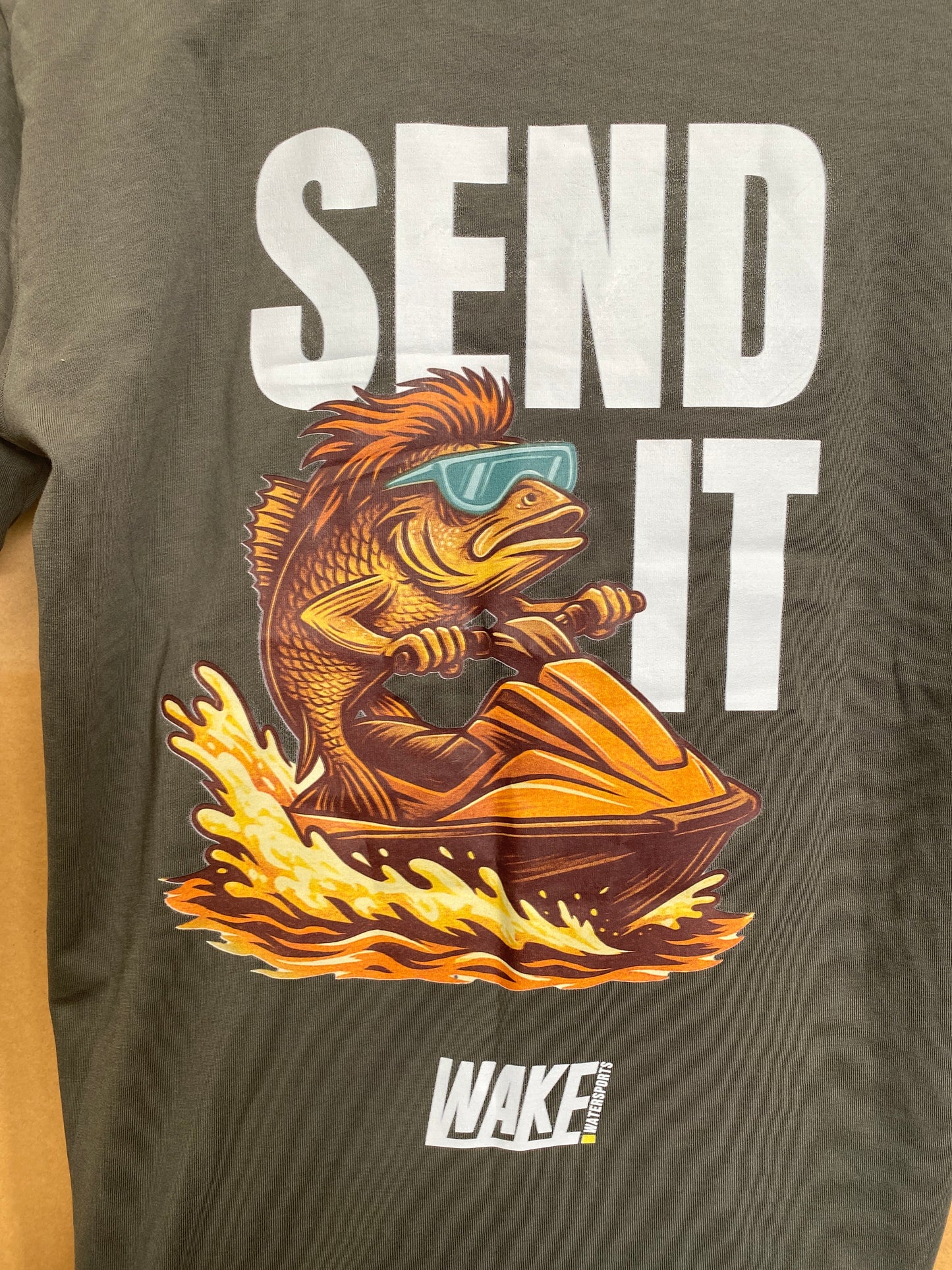 Wake Send IT T-Shirt - Slate