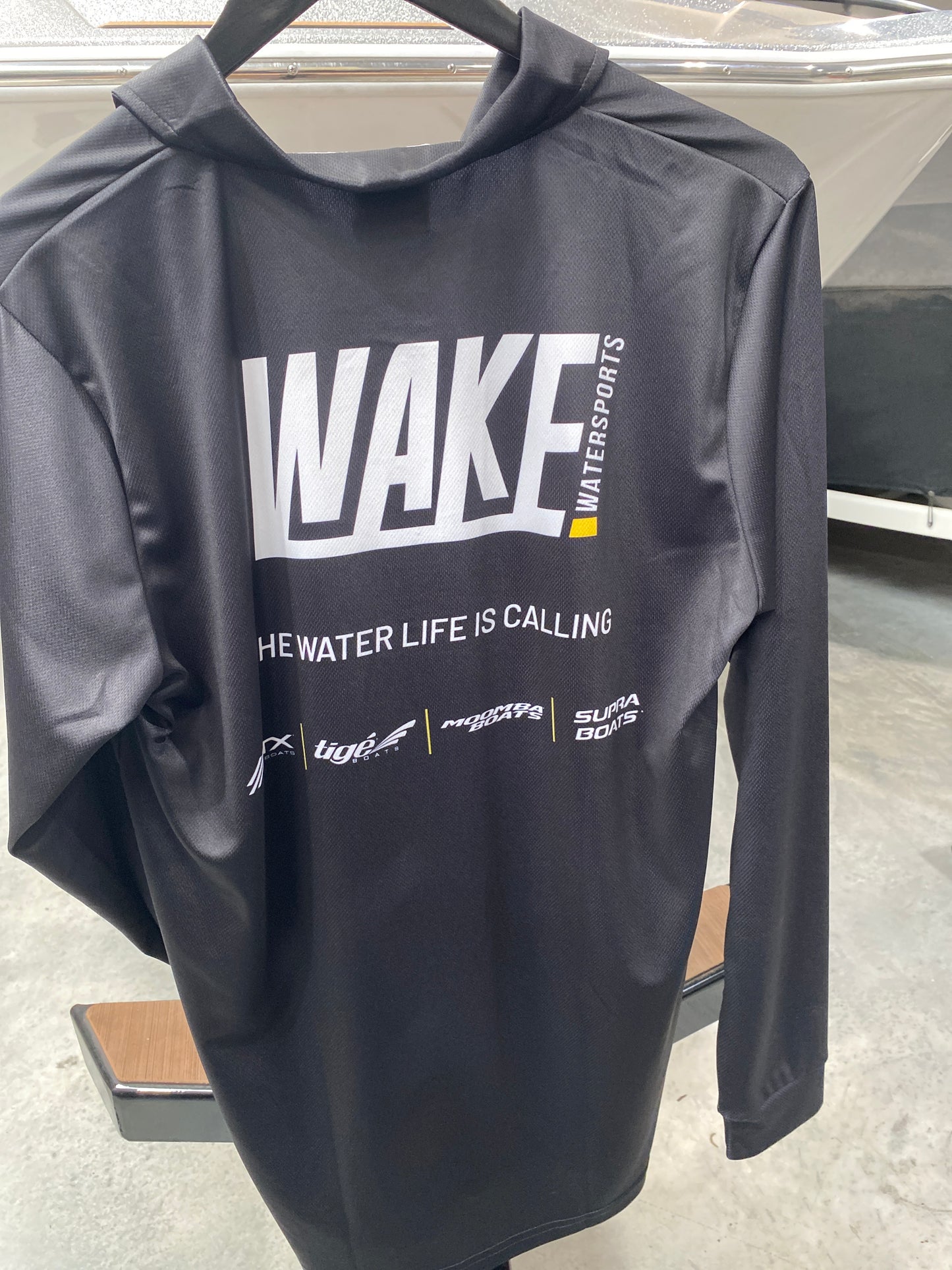 Wake Watersports Everyday Long Sleeve Polo Mens