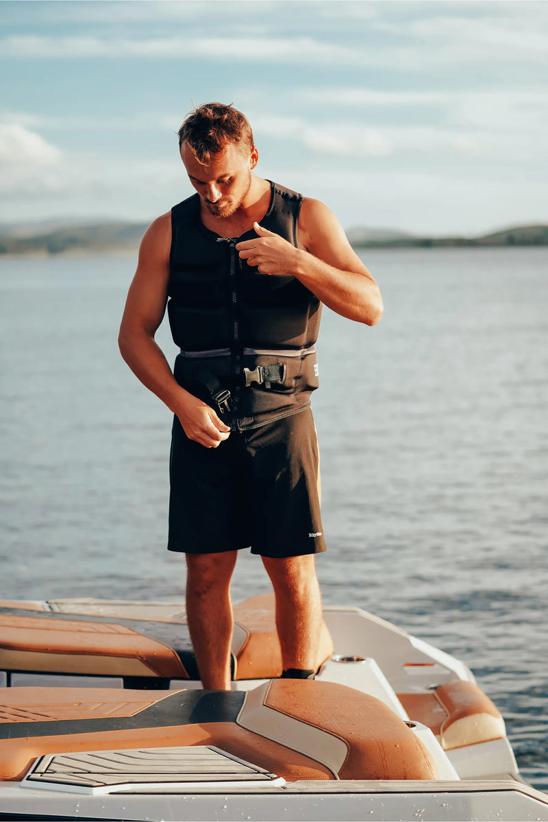 Jetpilot Cory C4 Eco Mens Life Jacket - Black