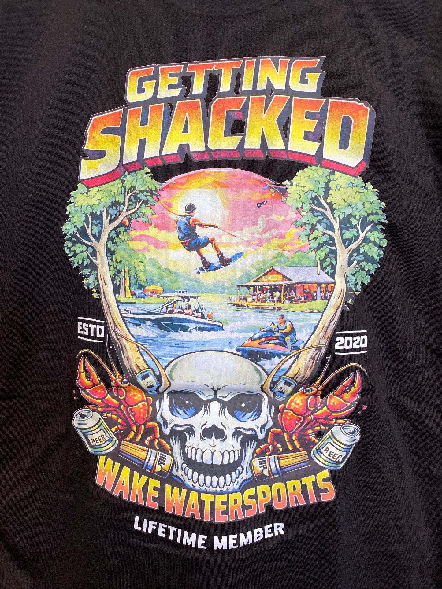 Getting Shacked Tee Black
