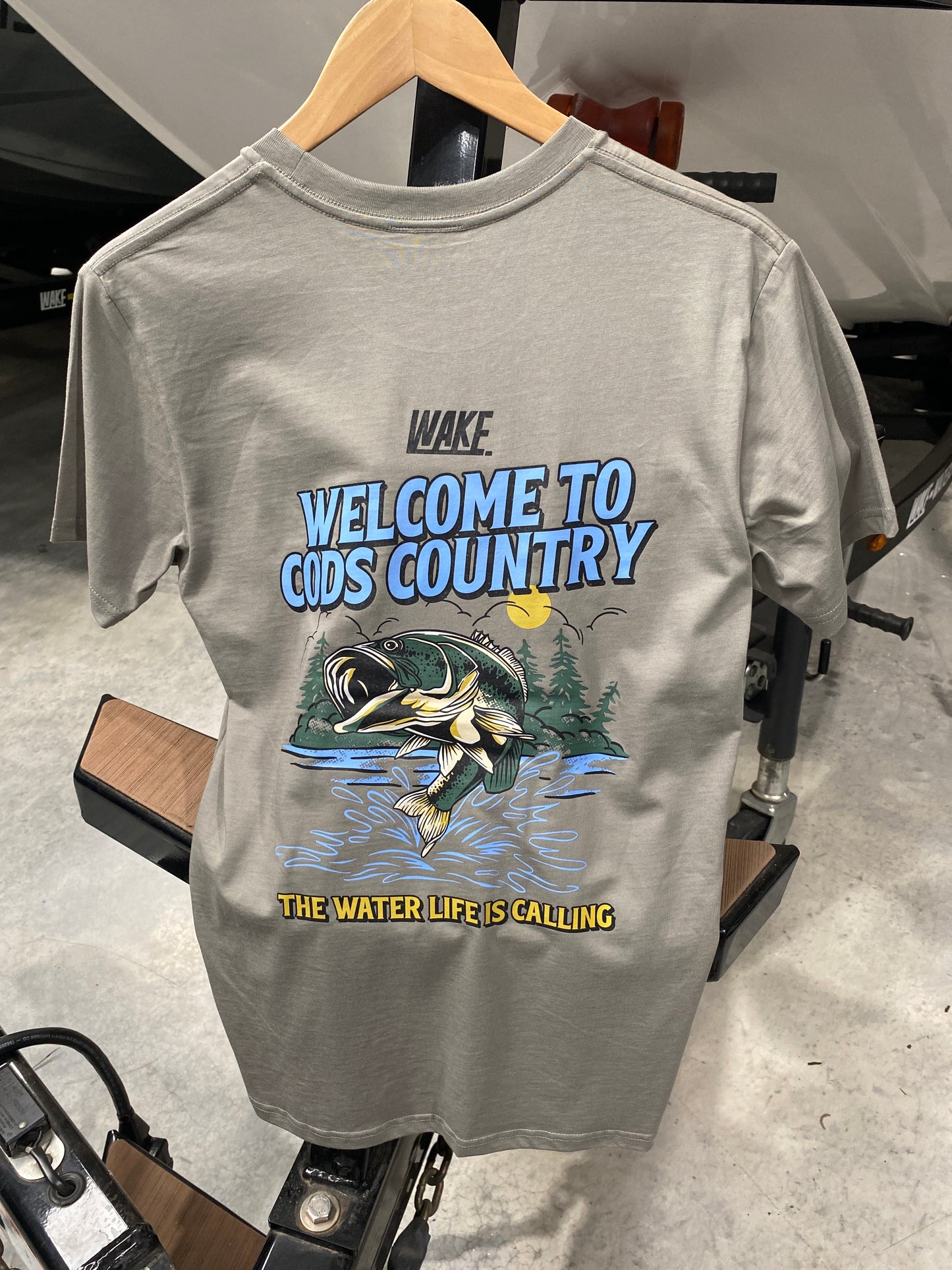 Wake Watersports Cods Country Tee Mens
