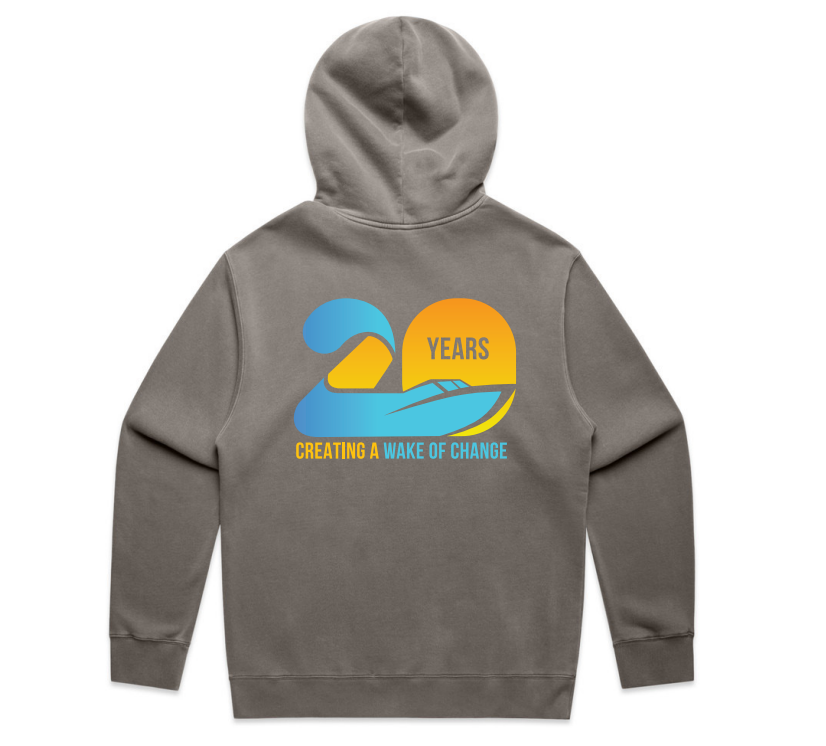 20 Years - Mighty River Run Heavy Faded Hood