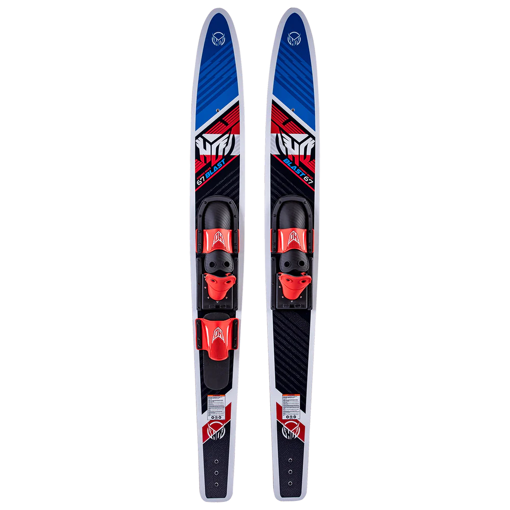 HO Blast Combo Water Ski with Horseshoe Bindings