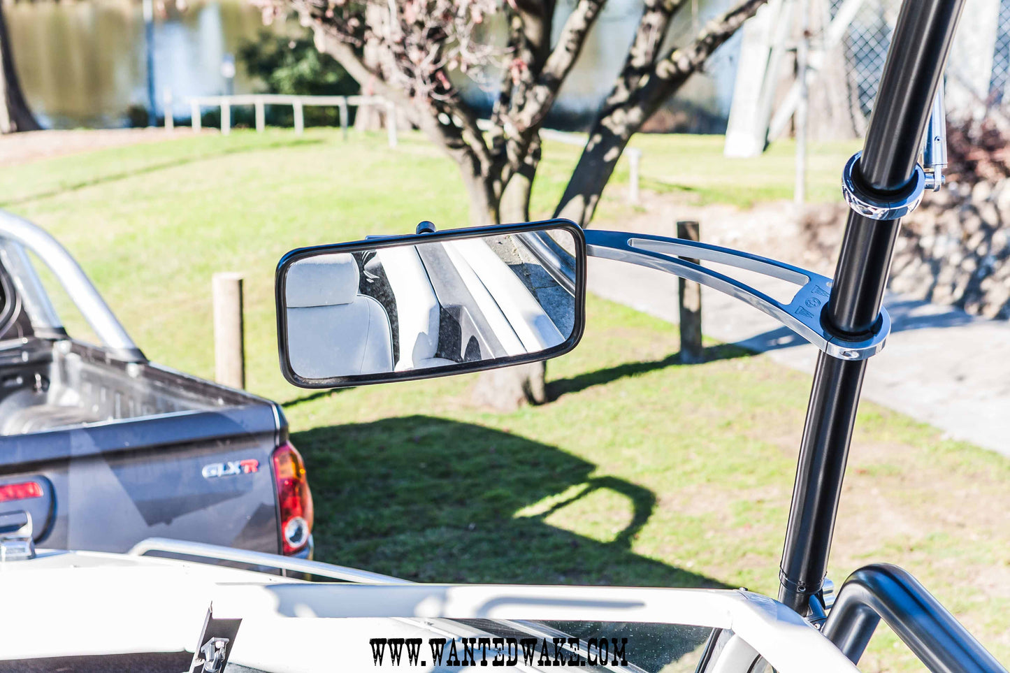 Wanted Wake HindSight Wake Tower Mirror - Black