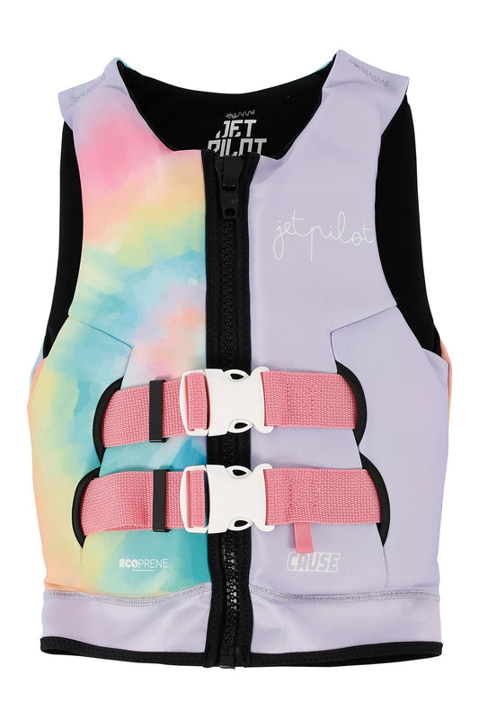 Jetpilot Cause Kids Life Jacket - Tie Die