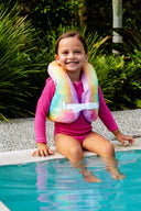 Jetpilot Paddle Pal Splash Swim Vest - Tie Dye