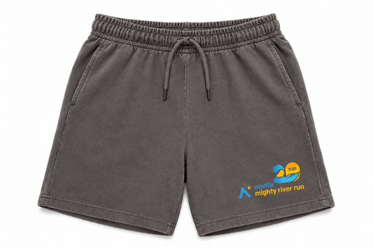 20 Years - Mighty River Run Heavy Faded Shorts